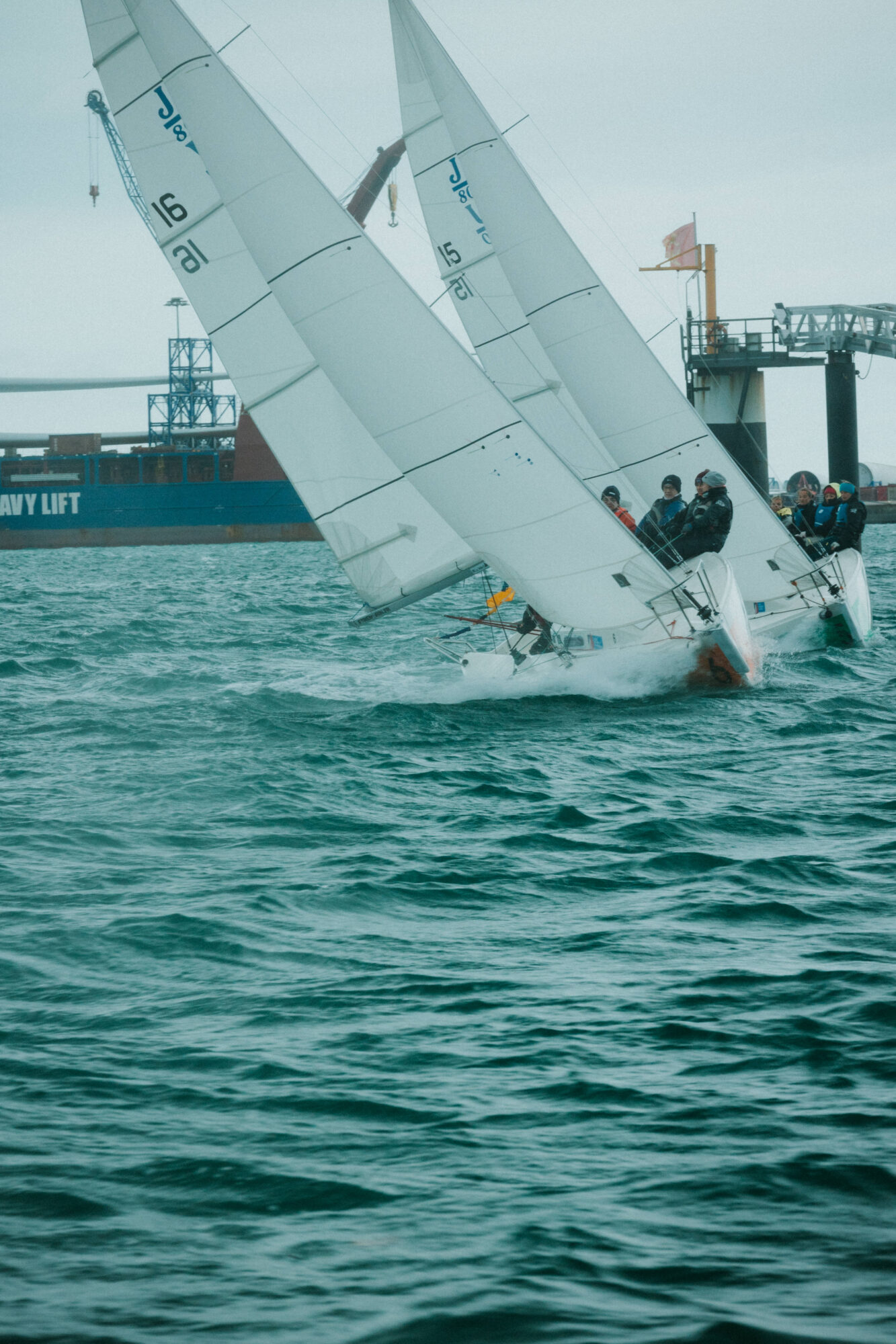 reportage photo régate cherbourg - photographe maritime cherbourg - caroline liabot 